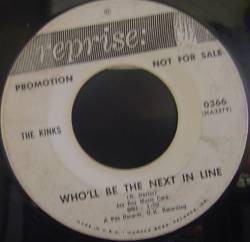 The Kinks : Who'lll Be the Next in Line?